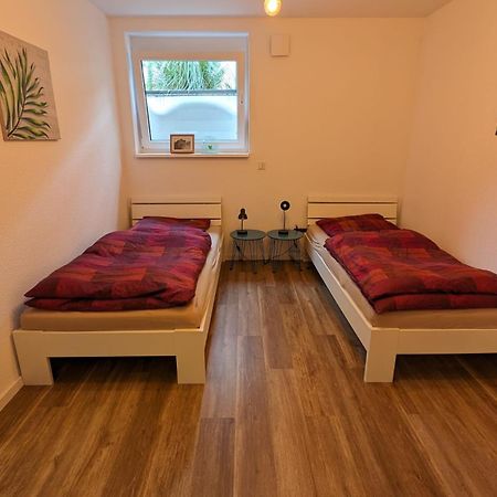 Moderne Neubau Ferienwohnung Wiesbaden Buitenkant foto